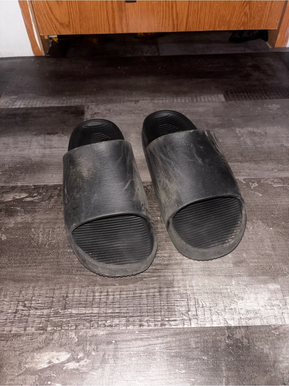 Nike Black Slide Sandals